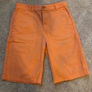 Vineyard Vines Boys Orange Shorts Size 16